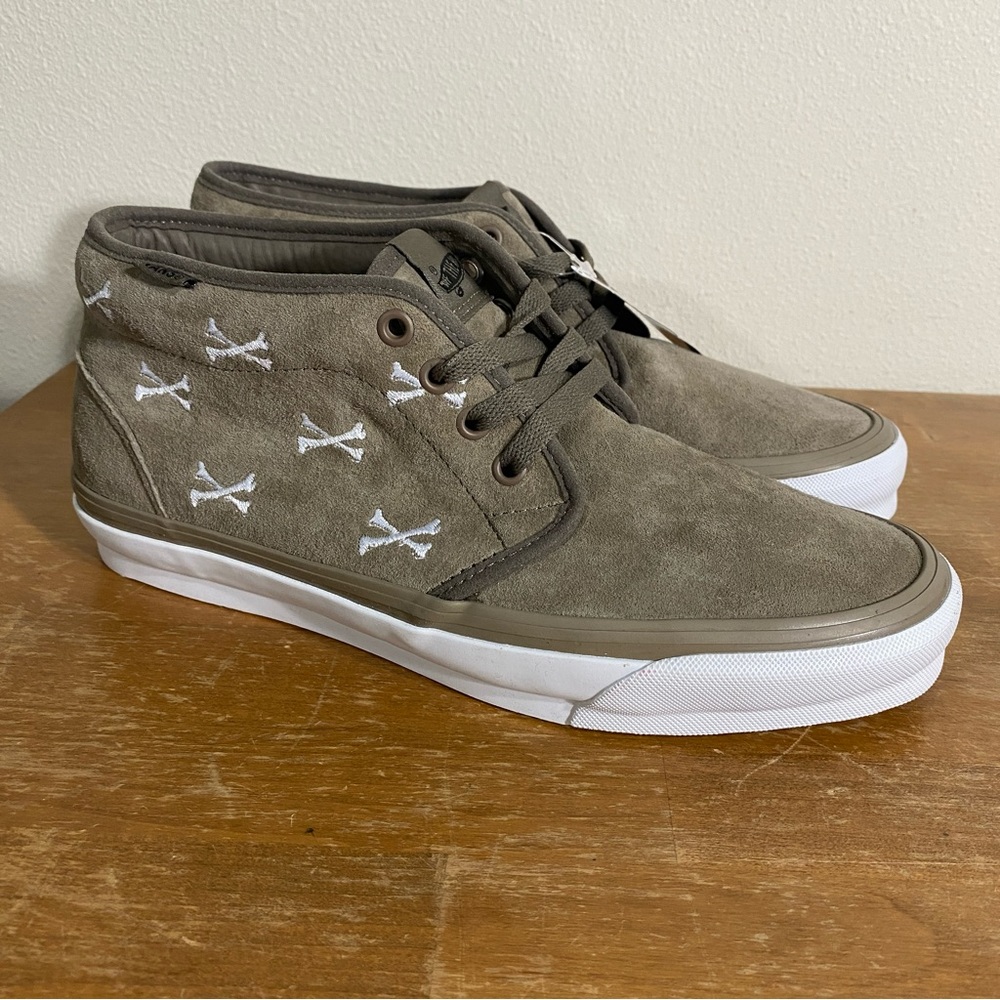 Vans Wtaps OG Chukka LX Bones Coyote Suede - Size 10.5
